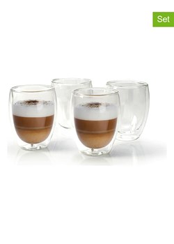 Sauter Szklanki (4 szt.) do kawy - wys. 11,5 x Ø 9,2 cm ze sklepu Limango Polska w kategorii Szklanki - zdjęcie 184750234