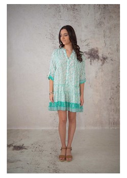 Lula Natura Sukienka w kolorze turkusowym ze sklepu Limango Polska w kategorii Sukienki - zdjęcie 184750250