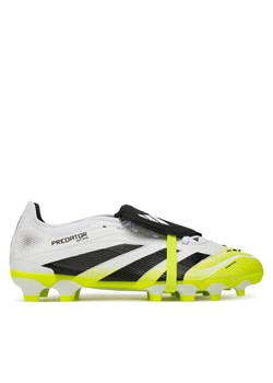 Buty do piłki nożnej adidas Predator Pro Fold-Over Tongue Multi-Ground JS4074 Biały ze sklepu eobuwie.pl w kategorii Buty sportowe męskie - zdjęcie 184750361