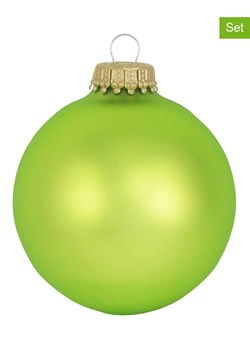 Krebs Glas Lauscha Bombki (8 szt.) w kolorze jansozielonym ze sklepu Limango Polska w kategorii Dekoracje bożonarodzeniowe - zdjęcie 184751274