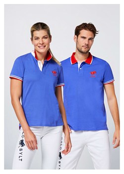 Polo Sylt Koszulka polo w kolorze niebieskim ze sklepu Limango Polska w kategorii Bluzki damskie - zdjęcie 184751642