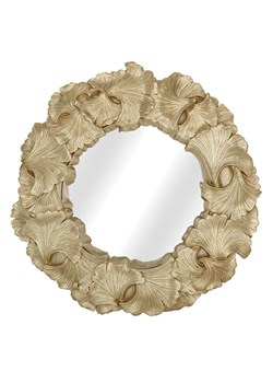 Romimex Lustro &quot;Convex&quot; w kolorze złotym - Ø 23 cm ze sklepu Limango Polska w kategorii Lustra - zdjęcie 184751733