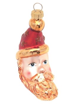 Krebs Glas Lauscha Bombka w kolorze złotym - dł. 10 cm ze sklepu Limango Polska w kategorii Dekoracje bożonarodzeniowe - zdjęcie 184751793