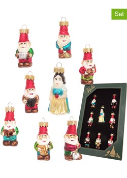 Krebs Glas Lauscha Ozdoby choinkowe (8 szt.) ze wzorem ze sklepu Limango Polska w kategorii Dekoracje bożonarodzeniowe - zdjęcie 184751803
