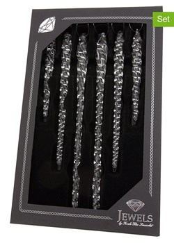 Krebs Glas Lauscha Szklane sople (6 szt.) ze sklepu Limango Polska w kategorii Dekoracje bożonarodzeniowe - zdjęcie 184751832