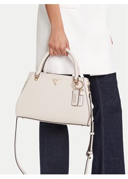 Torebka Guess Noelle II HWZG96 72070 Écru ze sklepu eobuwie.pl w kategorii Kuferki - zdjęcie 184752723