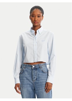 Tommy Jeans Koszula DW0DW21400 Błękitny Relaxed Fit ze sklepu MODIVO w kategorii Koszule damskie - zdjęcie 184752891