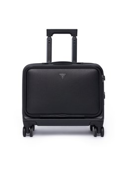 Guess Walizka kabinowa TMVESF P5243 Czarny ze sklepu MODIVO w kategorii Walizki - zdjęcie 184752943