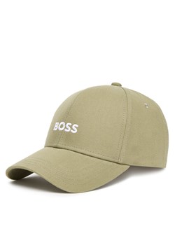 BOSS Czapka z daszkiem 50495121 Zielony ze sklepu MODIVO w kategorii Czapki z daszkiem męskie - zdjęcie 184752971