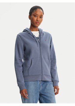 Tommy Jeans Bluza Flag DW0DW19729 Niebieski Regular Fit ze sklepu MODIVO w kategorii Bluzy damskie - zdjęcie 184753000