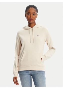 Tommy Jeans Bluza Flag DW0DW19958 Beżowy Regular Fit ze sklepu MODIVO w kategorii Bluzy damskie - zdjęcie 184753010