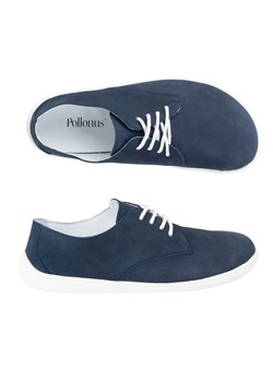 Skórzane pólbuty damskie Pollonus Barefoot 5-1288-026 Granat Samuel ze sklepu butyolivier w kategorii Buty sportowe damskie - zdjęcie 184754024