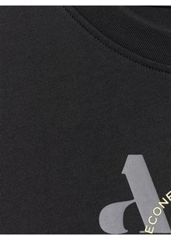 Damski t-shirt z nadrukiem 4F 4FRAW25TTSHF3229 - czarny ze sklepu Sportstylestory.com w kategorii Bluzki damskie - zdjęcie 184754374