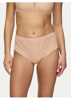 Triumph Figi klasyczne z wysokim stanem Shape Smart Ellipse 10222289 Beżowy ze sklepu MODIVO w kategorii Majtki damskie - zdjęcie 184754942