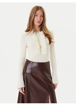 Luisa Spagnoli Sweter Margarita 100114 Beżowy Regular Fit ze sklepu MODIVO w kategorii Swetry damskie - zdjęcie 184754943