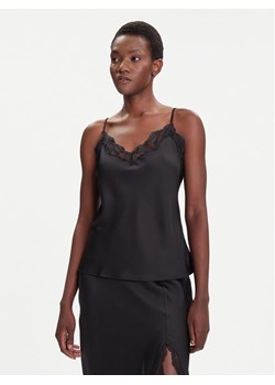 Calvin Klein Top LV044C101G Czarny Regular Fit ze sklepu MODIVO w kategorii Bluzki damskie - zdjęcie 184754964