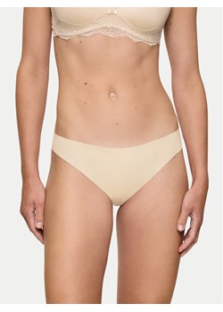 Triumph Stringi Pretty 10222212 Beżowy ze sklepu MODIVO w kategorii Majtki damskie - zdjęcie 184754974