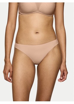 Triumph Stringi Smart Invisible 10222291 Beżowy ze sklepu MODIVO w kategorii Majtki damskie - zdjęcie 184755011