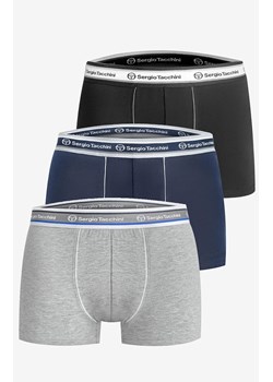3-pak bokserki męskie bawełniane 9000 Sergio Tacchini, Kolor czarno-granatowy, Rozmiar S, Sergio Tacchini ze sklepu Primodo w kategorii Majtki męskie - zdjęcie 184756184