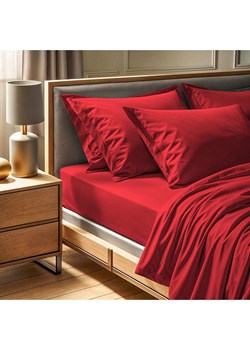 Colourful Cotton Prześcieradło renforcè w kolorze czerwonym na gumce ze sklepu Limango Polska w kategorii Prześcieradła - zdjęcie 184756940