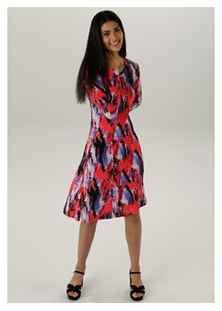 Aniston Sukienka w kolorze fioletowo-czerwonym ze sklepu Limango Polska w kategorii Sukienki - zdjęcie 184757303