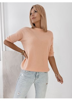 sweter castille brzoskwiniowy one size ze sklepu UBRA w kategorii Swetry damskie - zdjęcie 184757732