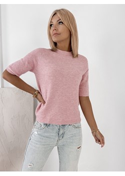 sweter castille pudrowy róż one size ze sklepu UBRA w kategorii Swetry damskie - zdjęcie 184757772