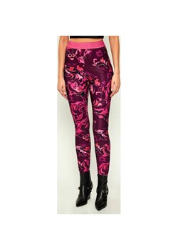 Versace Jeans Couture Legginsy BAROCCO PORCELAIN | Skinny fit ze sklepu Gomez Fashion Store w kategorii Spodnie damskie - zdjęcie 184758434
