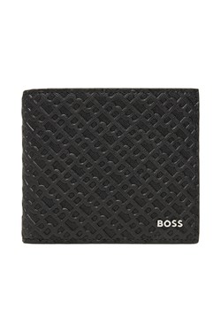 Duży Portfel Męski BOSS Zair Ml 50548816 Czarny ze sklepu eobuwie.pl w kategorii Portfele męskie - zdjęcie 184758583