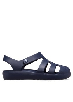 Sandały Crocs Classic Fisherman T 210626 Granatowy ze sklepu eobuwie.pl w kategorii Sandały dziecięce - zdjęcie 184758584