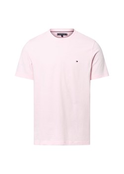 Tommy Hilfiger Koszulka męska Mężczyźni Bawełna różowy jednolity ze sklepu vangraaf w kategorii T-shirty męskie - zdjęcie 184758913