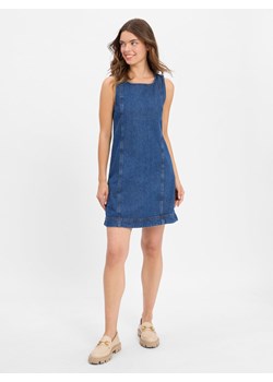 Marc O'Polo Denim Dżinsowa sukienka damska Kobiety Bawełna blue stone jednolity ze sklepu vangraaf w kategorii Sukienki - zdjęcie 184758952
