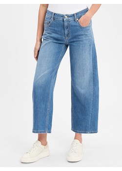 Cambio Dżinsy - Oria Kobiety Bawełna medium stone jednolity ze sklepu vangraaf w kategorii Jeansy damskie - zdjęcie 184759022