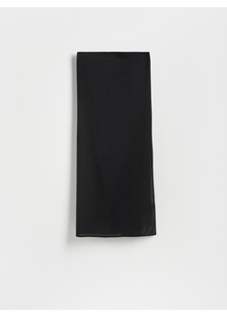 Reserved - Sarong z dodatkiem lnu - czarny ze sklepu Reserved w kategorii Spódnice - zdjęcie 184760501