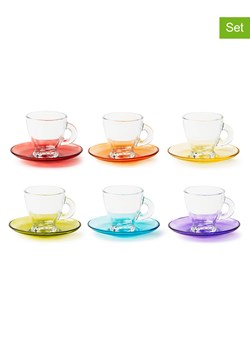 Trendy Kitchen by EXCÉLSA Filiżanki (6 szt.) &quot;Istanbul&quot; w różnych kolorach do espresso - 90 ml ze sklepu Limango Polska w kategorii Filiżanki - zdjęcie 184760690
