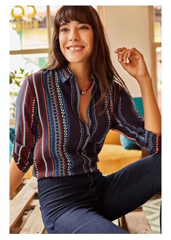 Olalook Bluzka ze wzorem ze sklepu Limango Polska w kategorii Koszule damskie - zdjęcie 184760931