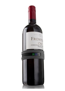 Vacu Vin Termometr zatrzaskowy w kolorze szarym - dł. 23,5 cm ze sklepu Limango Polska w kategorii Naczynia - zdjęcie 184761034