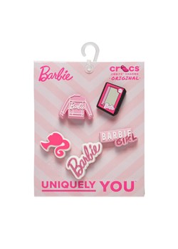 Ozdoba do butów Crocs Jibbitz Barbie 5Pck 10012070 Kolorowy ze sklepu eobuwie.pl w kategorii Przypinki - zdjęcie 184761390