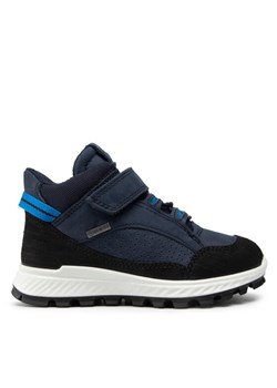 ECCO Trzewiki Exostrike Kids GORE-TEX 76194260159 Granatowy ze sklepu MODIVO w kategorii Buty zimowe dziecięce - zdjęcie 184761902