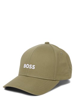 BOSS Męska czapka z daszkiem Mężczyźni Bawełna trzcinowy jednolity ze sklepu vangraaf w kategorii Czapki z daszkiem męskie - zdjęcie 184763320