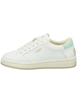 GANT Footwear Skórzane sneakersy &quot;Prepla&quot; w kolorze białym ze sklepu Limango Polska w kategorii Buty sportowe damskie - zdjęcie 184764874