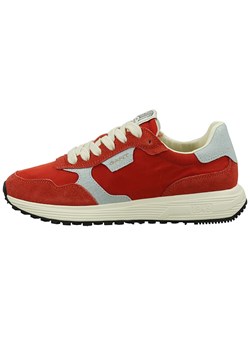 GANT Footwear Skórzane sneakersy &quot;Beywi&quot; w kolorze czerwonym ze sklepu Limango Polska w kategorii Buty sportowe damskie - zdjęcie 184764910