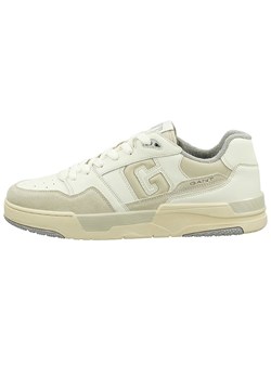 GANT Footwear Skórzane sneakersy &quot;Brookpal&quot; w kolorze beżowo-białym ze sklepu Limango Polska w kategorii Buty sportowe męskie - zdjęcie 184764994