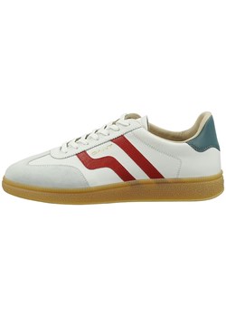 GANT Footwear Skórzane sneakersy &quot;Cuzmo&quot; w kolorze biało-czerwonym ze sklepu Limango Polska w kategorii Buty sportowe męskie - zdjęcie 184765012