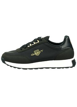 GANT Footwear Skórzane sneakersy &quot;Garold&quot; w kolorze czarnym ze sklepu Limango Polska w kategorii Buty sportowe męskie - zdjęcie 184765054