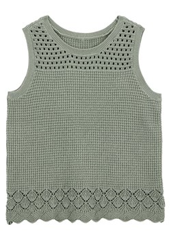 OshKosh Dzianinowy top w kolorze khaki ze sklepu Limango Polska w kategorii Bluzki dziewczęce - zdjęcie 184766350