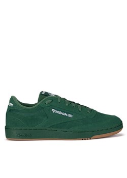 Sneakersy Reebok CLUB C 85 100074451 Zielony ze sklepu eobuwie.pl w kategorii Buty sportowe męskie - zdjęcie 184767510