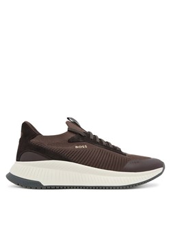 BOSS Sneakersy TTNM EVO 50523113 Brązowy ze sklepu MODIVO w kategorii Buty sportowe męskie - zdjęcie 184768140