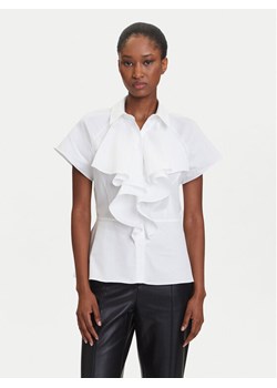KARL LAGERFELD Koszula A3W11035 Biały Regular Fit ze sklepu MODIVO w kategorii Koszule damskie - zdjęcie 184768153