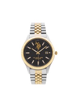 U.S. Polo Assn. Zegarek USP7239BK Srebrny ze sklepu MODIVO w kategorii Zegarki - zdjęcie 184768194